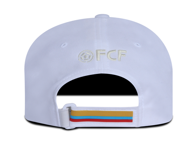 Gorra FCF Selección Colombia oficial 100 años edición especial limitada blanca