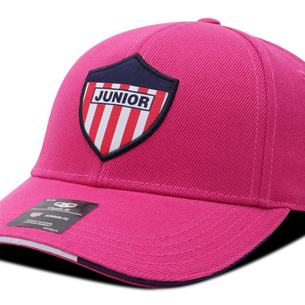 Gorra Junior FC Oficial Clásica 1924  FJL-001 fucsia