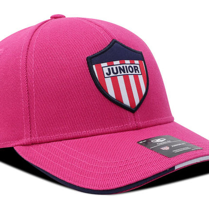 Gorra Junior FC Oficial Clásica 1924  FJL-001 fucsia
