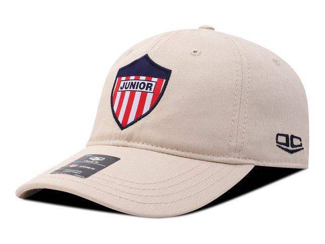 Gorra Junior FC Oficial dad cap FJL-006 beige