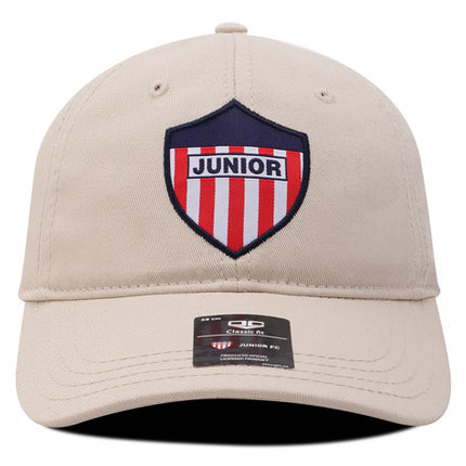 Gorra Junior FC Oficial dad cap FJL-006 beige