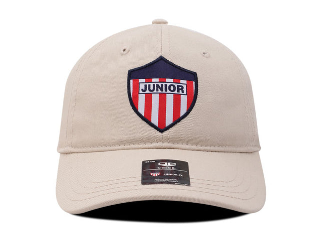 Gorra Junior FC Oficial dad cap FJL-006 beige