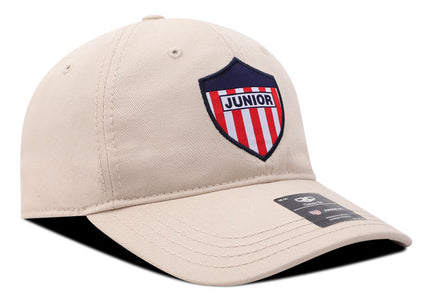 Gorra Junior FC Oficial dad cap FJL-006 beige