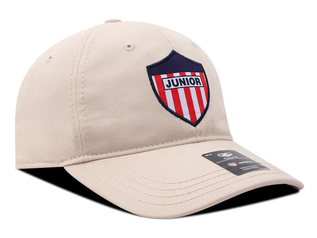 Gorra Junior FC Oficial dad cap FJL-006 beige
