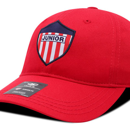 Gorra Junior FC Oficial dad cap FJL-006 roja