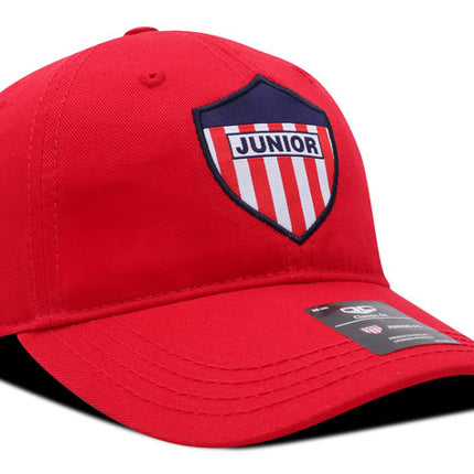 Gorra Junior FC Oficial dad cap FJL-006 roja