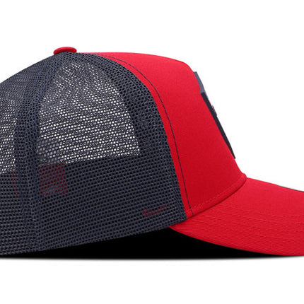 Gorra Junior FC Oficial de Malla FJL-007 rojo/azul