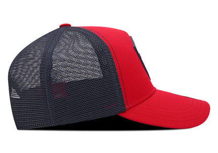 Gorra Junior FC Oficial de Malla FJL-007 rojo/azul