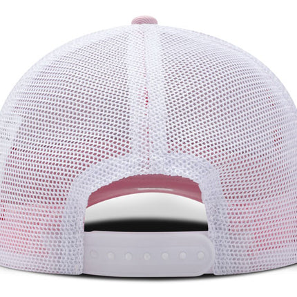 Gorra Junior FC Oficial de Malla FJL-007 rosa/blanco