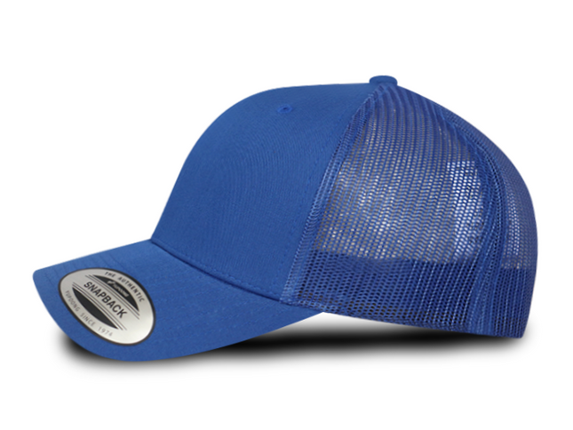 Gorra Flexfit 6606 Retro trucker Azul rey