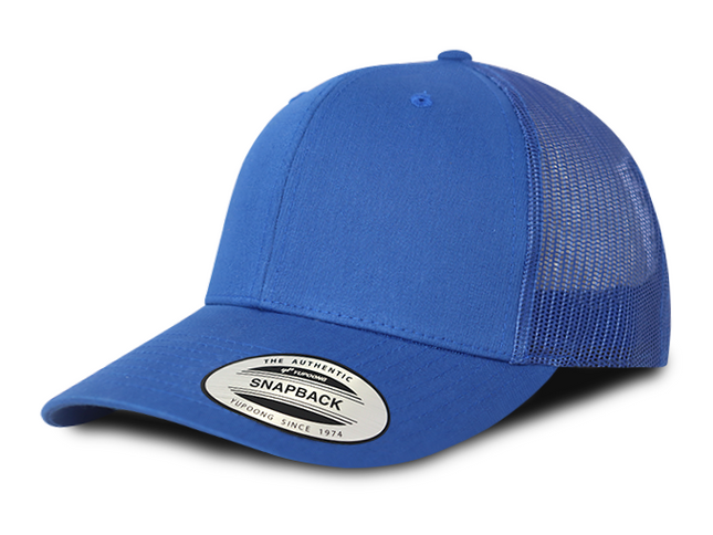 Gorra Flexfit 6606 Retro trucker Azul rey