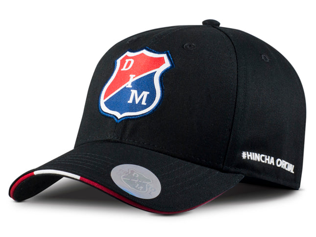 Gorra DIM Oficial negra talla junior