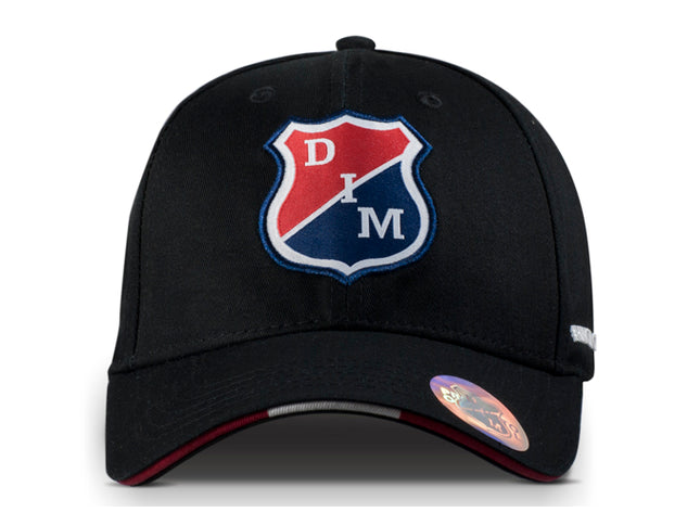 Gorra DIM Oficial negra talla junior
