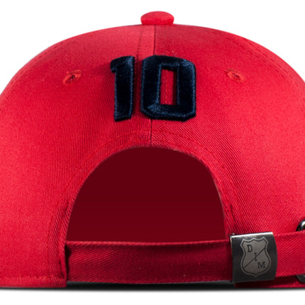 Gorra DIM Oficial roja talla junior