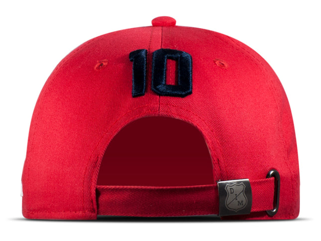 Gorra DIM Oficial roja talla junior