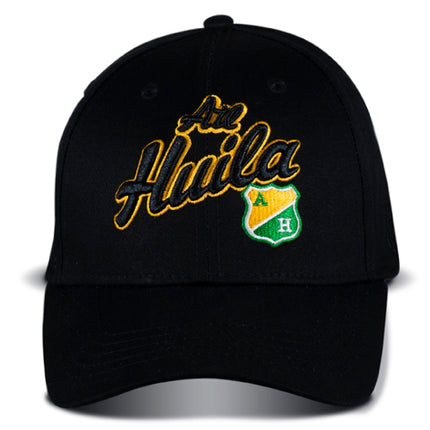ATLÉTICO HUILA GORRA OFICIAL negra