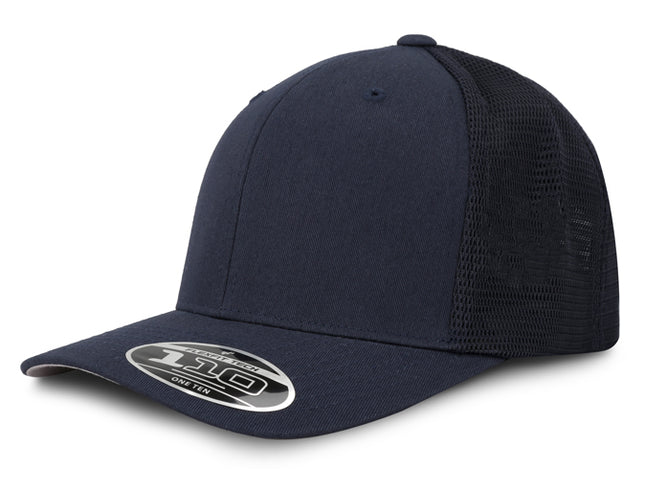 Gorra Flexfit 110M Mesh Azul Malla