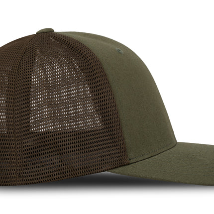 Gorra Flexfit 110M Mesh Verde Oliva Malla