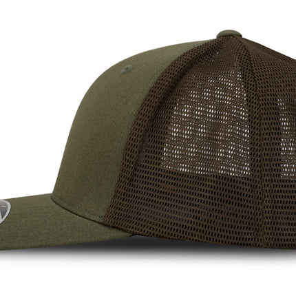Gorra Flexfit 110M Mesh Verde Oliva Malla