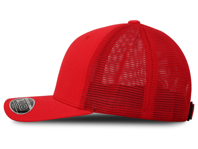 Gorra Flexfit 110M Mesh Rojo Malla