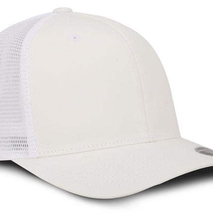 Gorra Flexfit 110M Mesh Blanca Malla