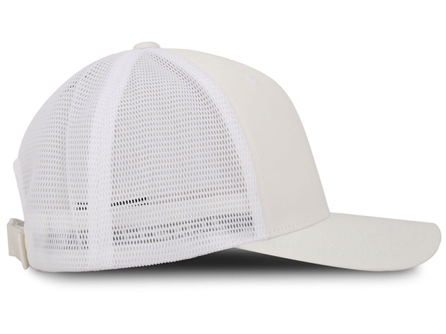 Gorra Flexfit 110M Mesh Blanca Malla