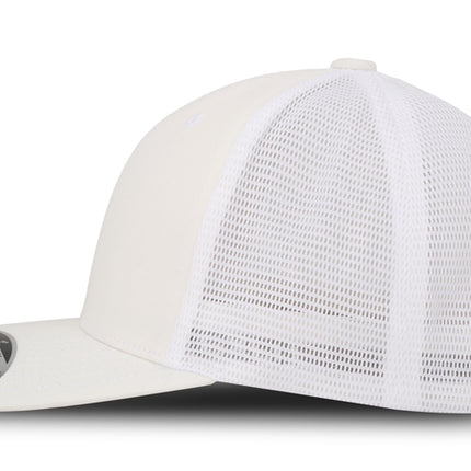 Gorra Flexfit 110M Mesh Blanca Malla