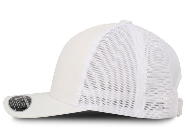 Gorra Flexfit 110M Mesh Blanca Malla
