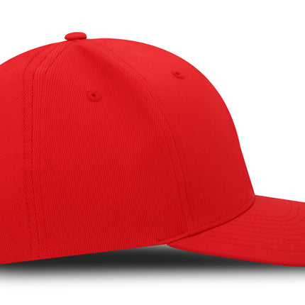 Gorra Flexfit 110 Tactel Velcro BK Rojo