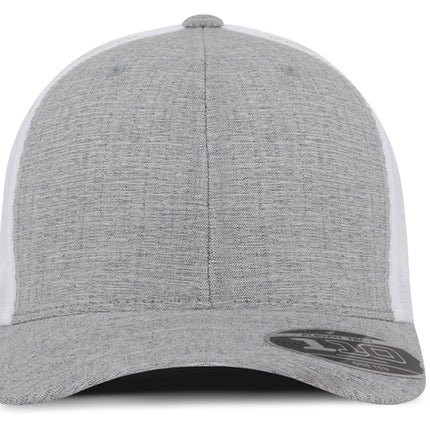Gorra Flexfit 110MT Mesh Melange/Blanco Malla