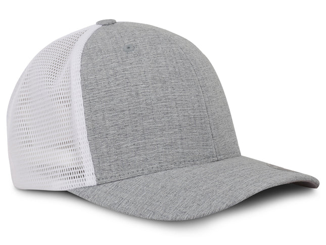 Gorra Flexfit 110MT Mesh Melange/Blanco Malla