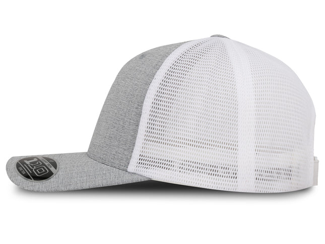 Gorra Flexfit 110MT Mesh Melange/Blanco Malla