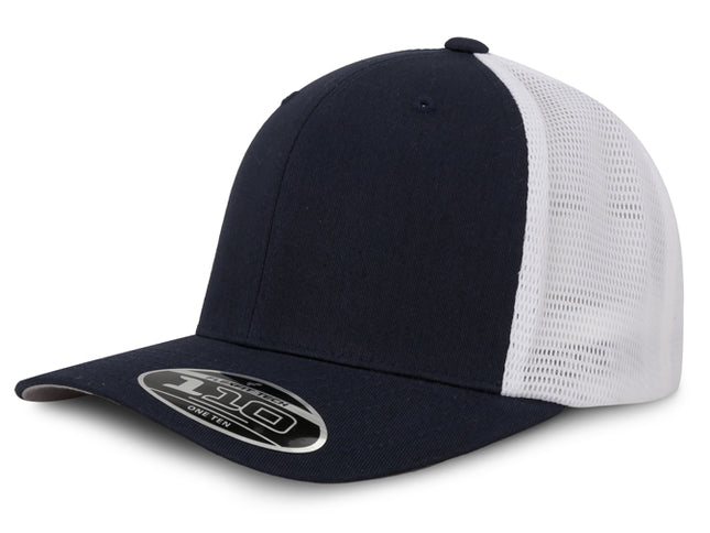 Gorra Flexfit 110MT Mesh Navy/Blanco Malla