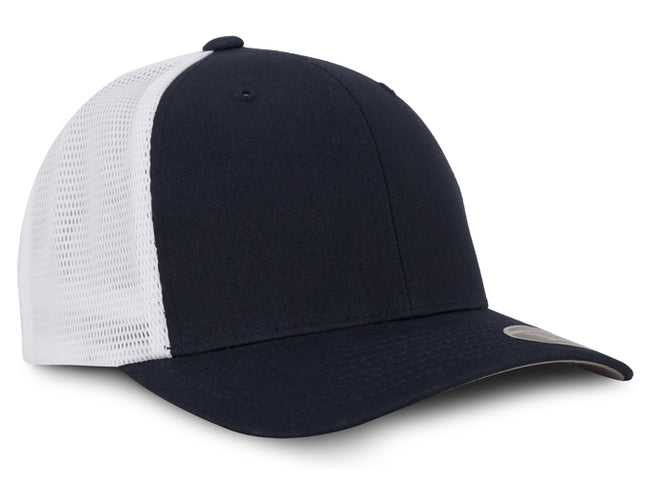 Gorra Flexfit 110MT Mesh Navy/Blanco Malla