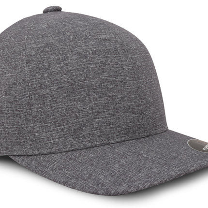 Gorra Flexfit Delta 180A Carbon Gris Oscuro Ajustable