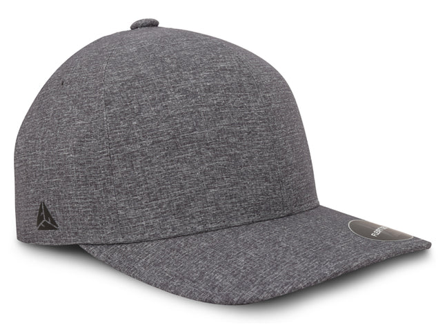 Gorra Flexfit Delta 180A Carbon Gris Oscuro Ajustable