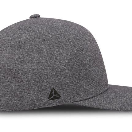 Gorra Flexfit Delta 180A Carbon Gris Oscuro Ajustable