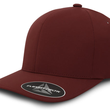 Gorra Flexfit Delta 180A Marrón Ajustable