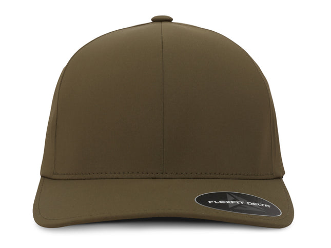 Gorra Flexfit Delta 180A Verde Oliva Ajustable