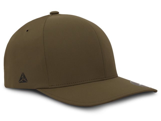 Gorra Flexfit Delta 180A Verde Oliva Ajustable