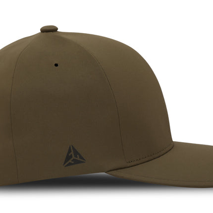 Gorra Flexfit Delta 180A Verde Oliva Ajustable