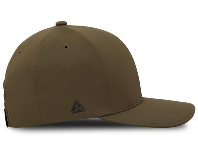 Gorra Flexfit Delta 180A Verde Oliva Ajustable