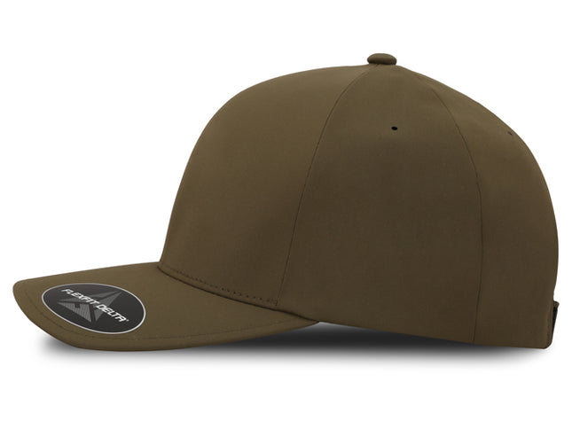 Gorra Flexfit Delta 180A Verde Oliva Ajustable