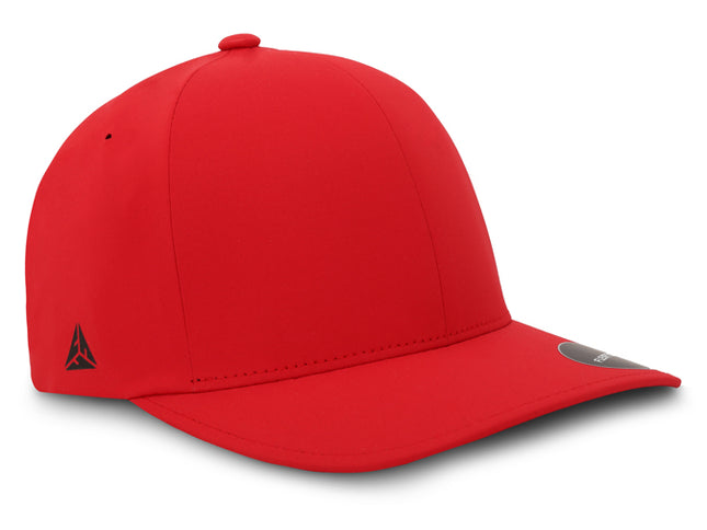 Gorra Flexfit Delta 180A Roja Ajustable