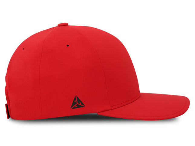Gorra Flexfit Delta 180A Roja Ajustable