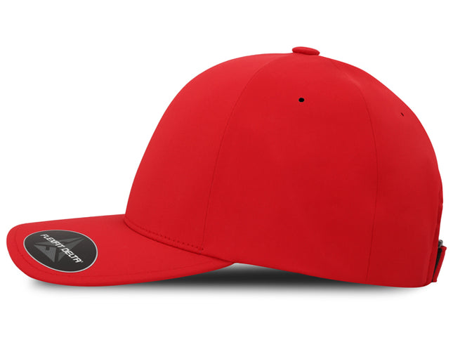 Gorra Flexfit Delta 180A Roja Ajustable