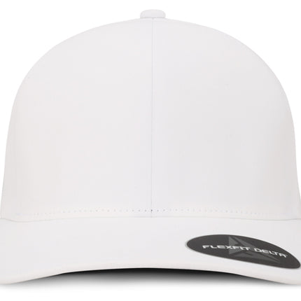 Gorra Flexfit Delta 180A Blanca Ajustable