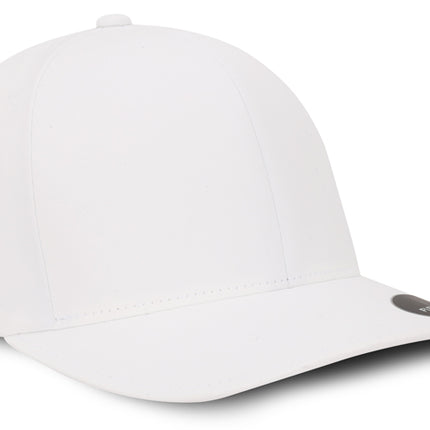 Gorra Flexfit Delta 180A Blanca Ajustable