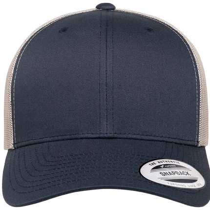 Gorra Flexfit 6606T Retro trucker Azul oscuro / Blanco