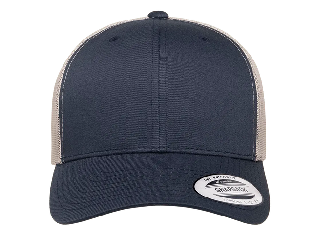 Gorra Flexfit 6606T Retro trucker Azul oscuro / Blanco